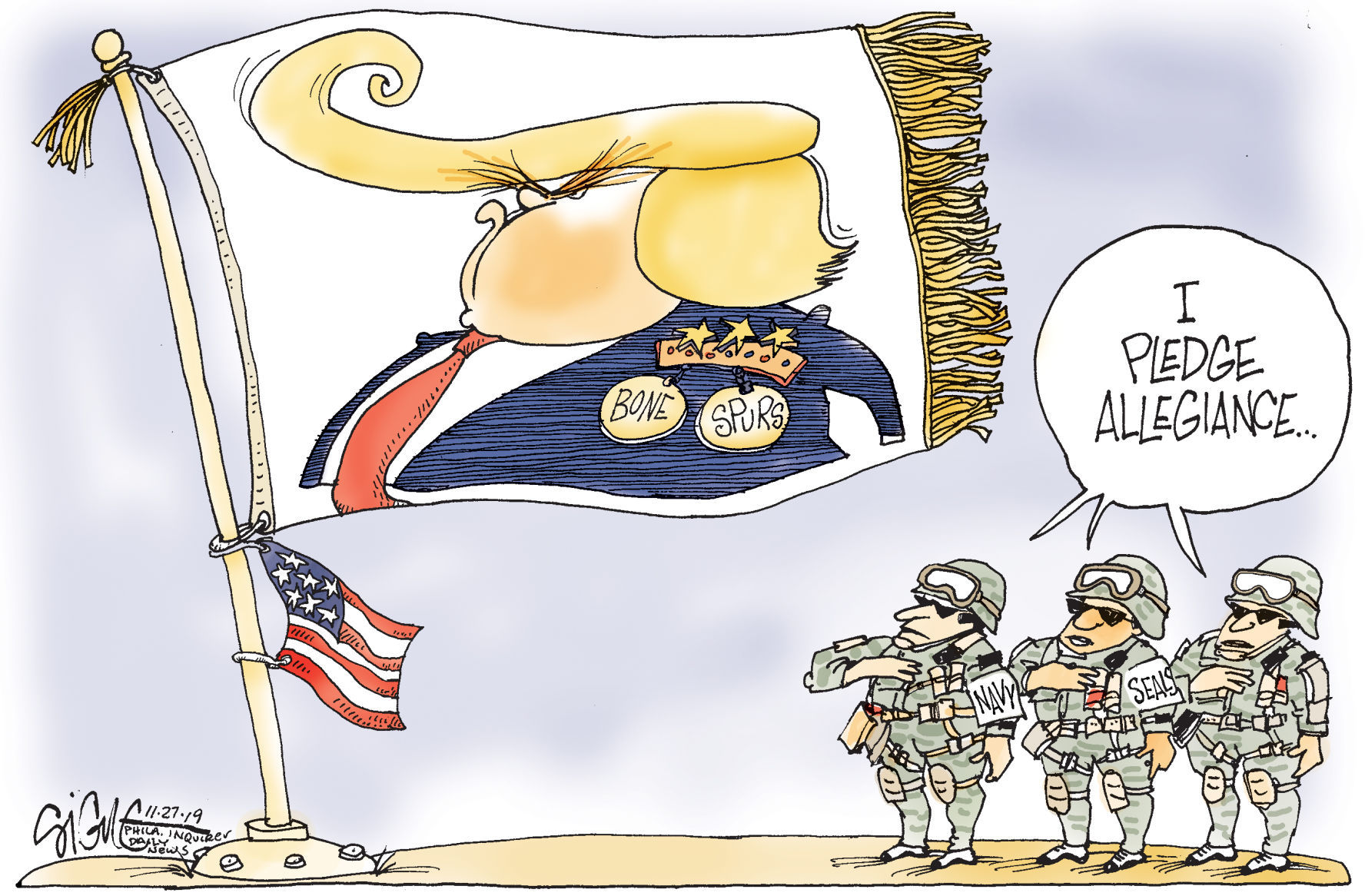 Signe Wilkinson editorial cartoon